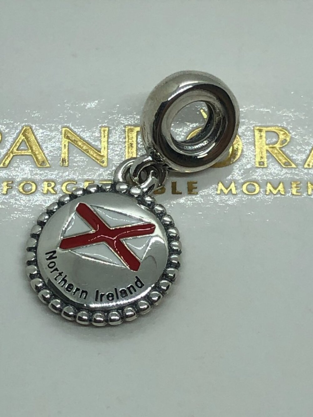 ✨🔥Pandora Northern Ireland Flag Charm S925 Silver with box